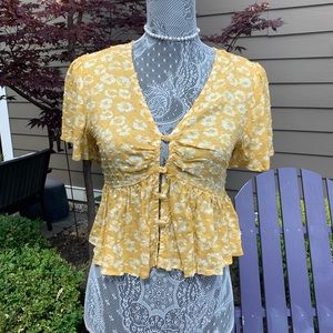 Altard State Flowy Floral Top